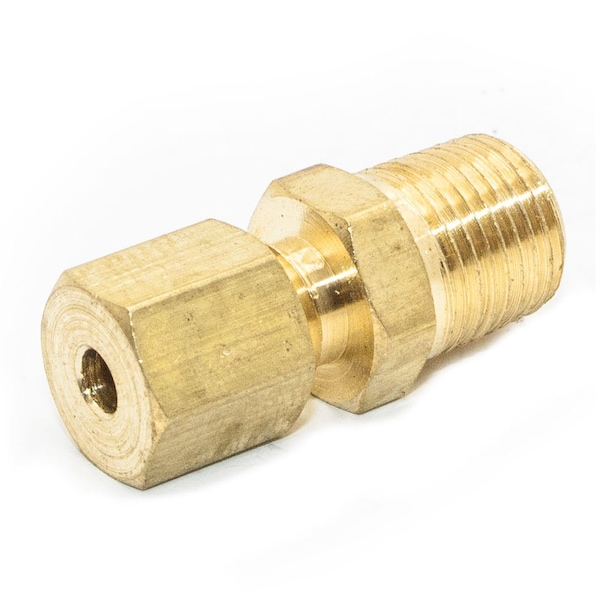 #68 5/16 Inch X 1/4 Inch Lead-Free Brass Compression MIP Adapte